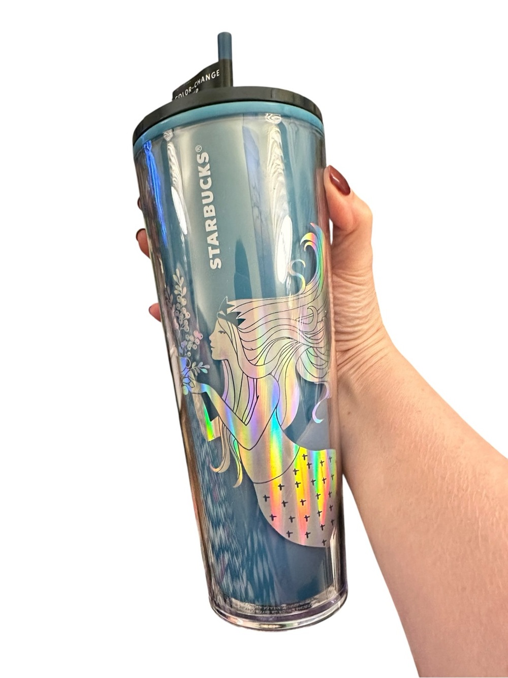 Starbucks 2021 Siren Mermaid Color Change Venti Tumbler NWT Rare - Picture 11 of 16